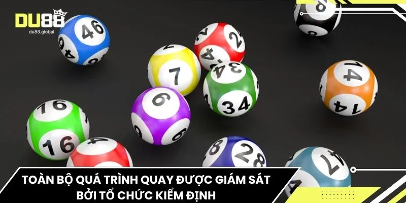 Toàn bộ quá trình quay được giám sát bởi tổ chức kiểm định